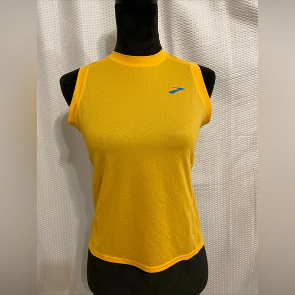 Brooks Saffron Atmosphere Sleeveless Top Size XS NWT. - Picture 1 of 7